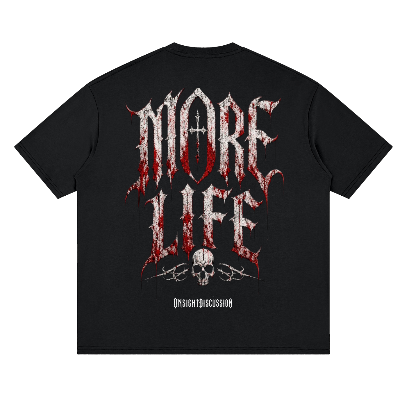 Streetwear Loose Drop Shoulder T-Shirt