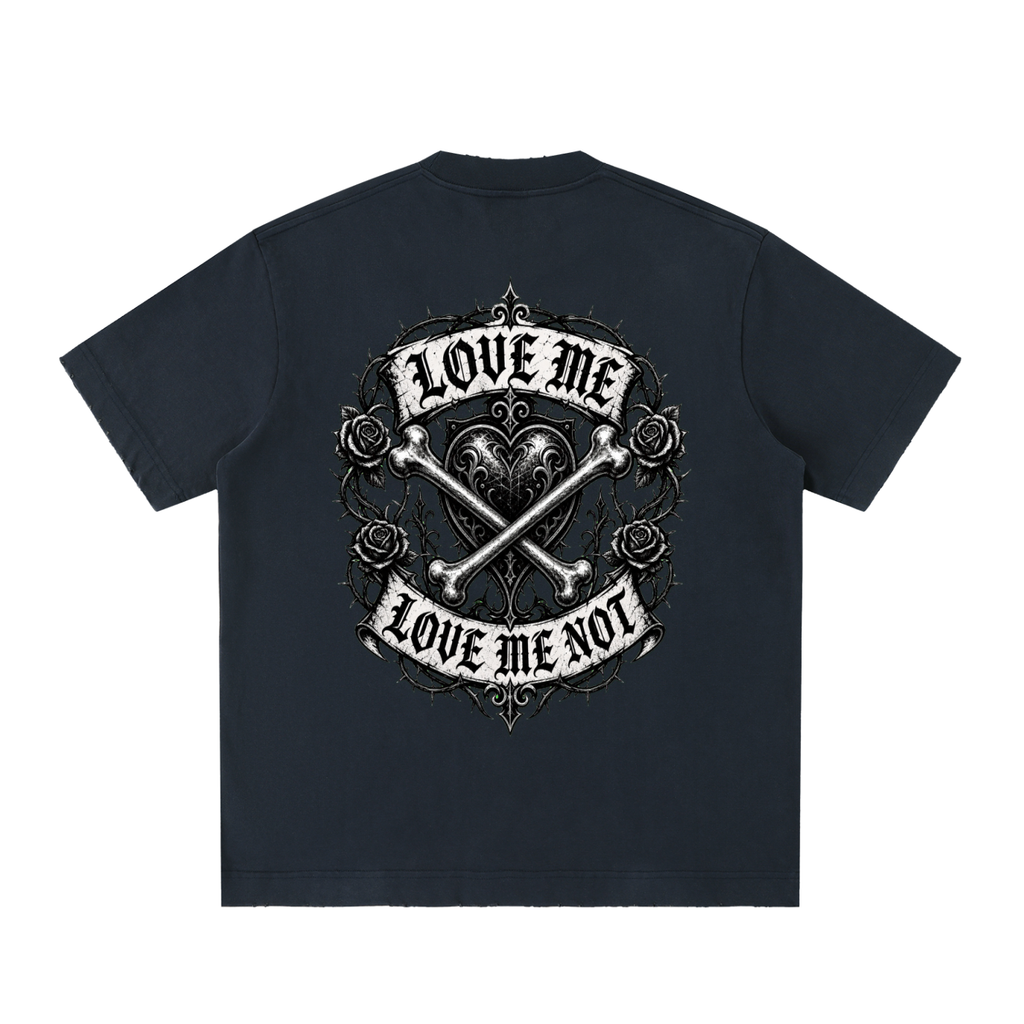 Heavyweight Vintage Washed Frayed T-Shirt