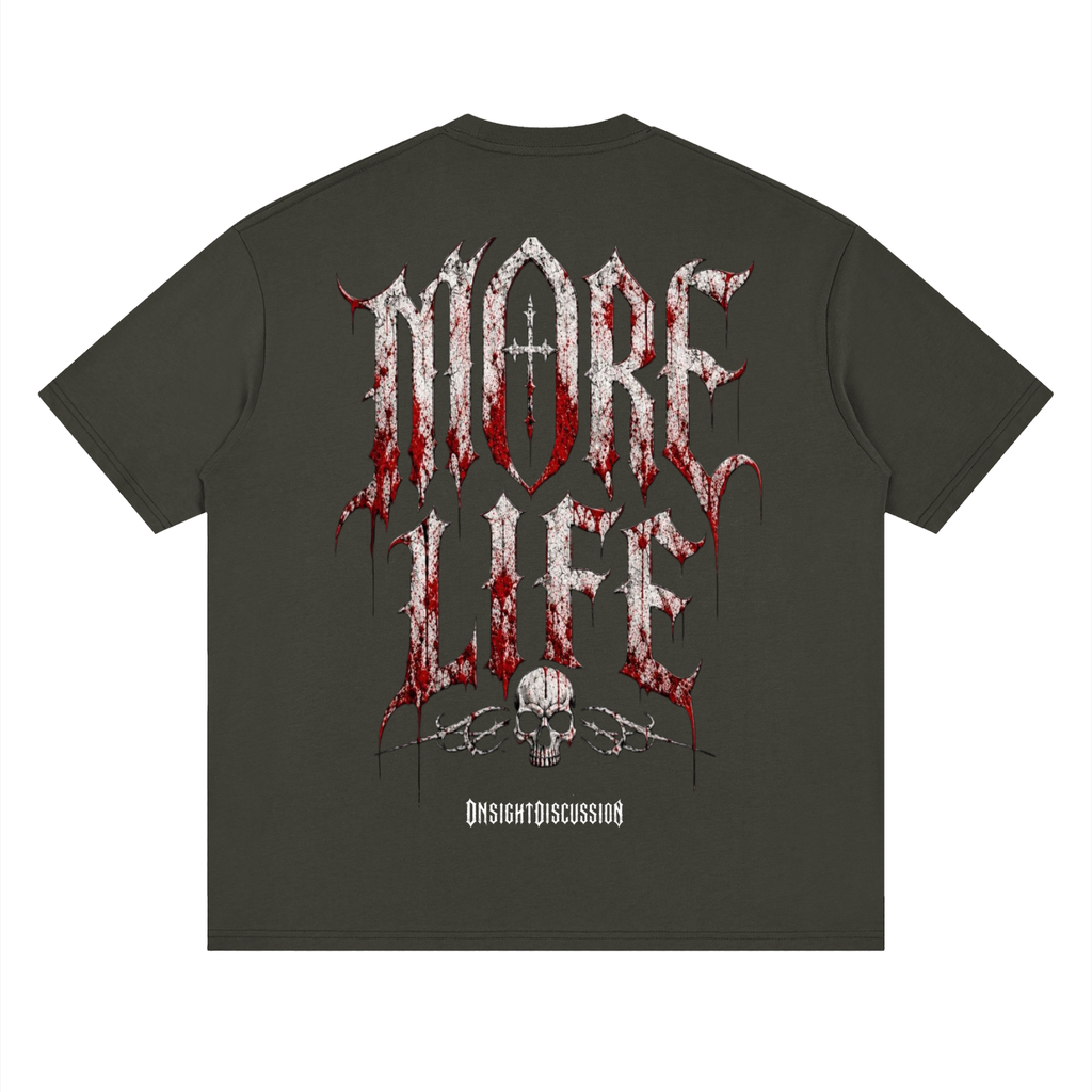 Streetwear Loose Drop Shoulder T-Shirt