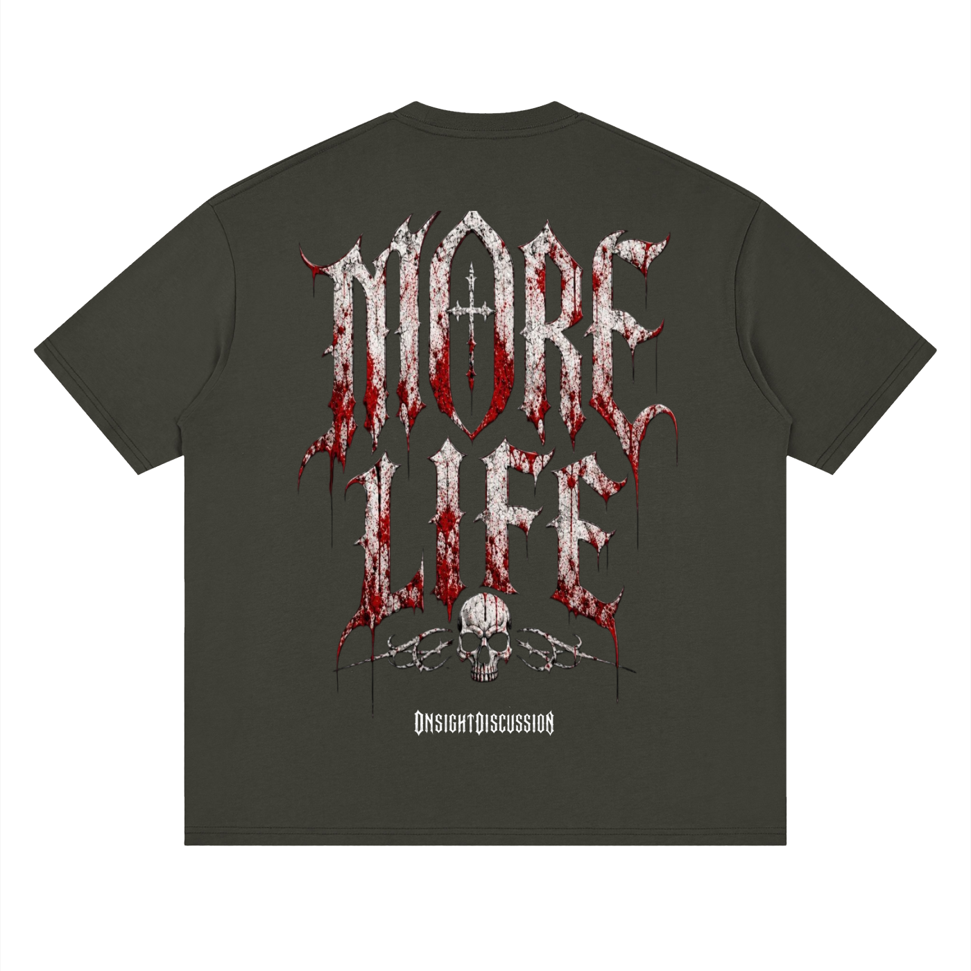 Streetwear Loose Drop Shoulder T-Shirt