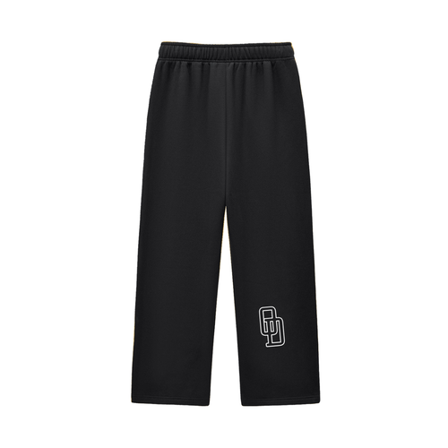 Contrast-Stitched Fleece Sweatpants