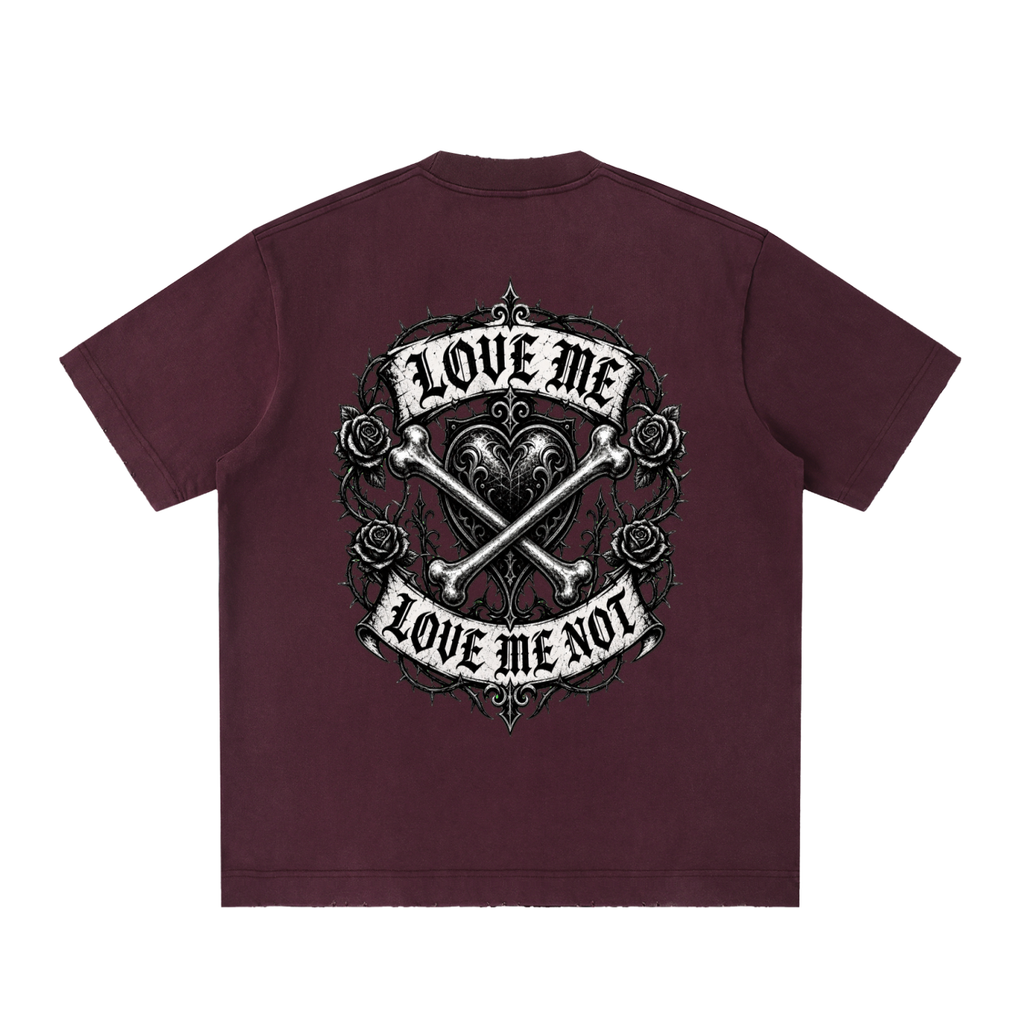 Heavyweight Vintage Washed Frayed T-Shirt