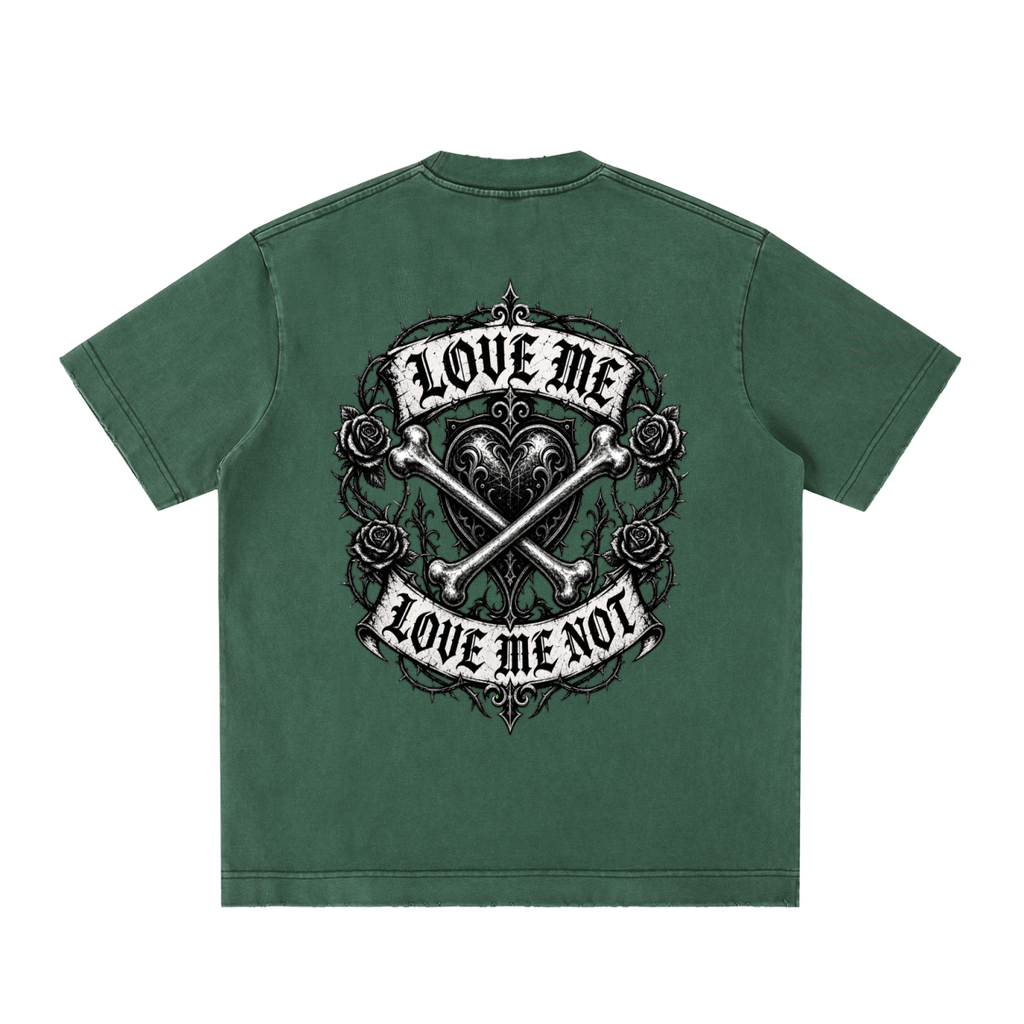 Heavyweight Vintage Washed Frayed T-Shirt